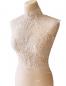 Preview: Hoch geschlossenes, halb-transparentes Top